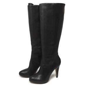 Banana Republic Womens Boots Black Leather Rear